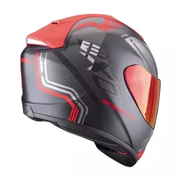 Scorpion Exo 1400 Air Corsa Мотошлем Black Red Красный