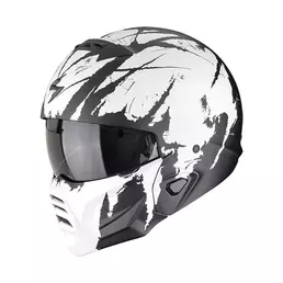 Scorpion Exo Combat 2 Marauder Мотошлем White Matt Белый (размер: xs)