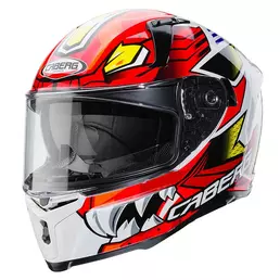Caberg Avalon Giga Мотошлем White Red Yellow Красный