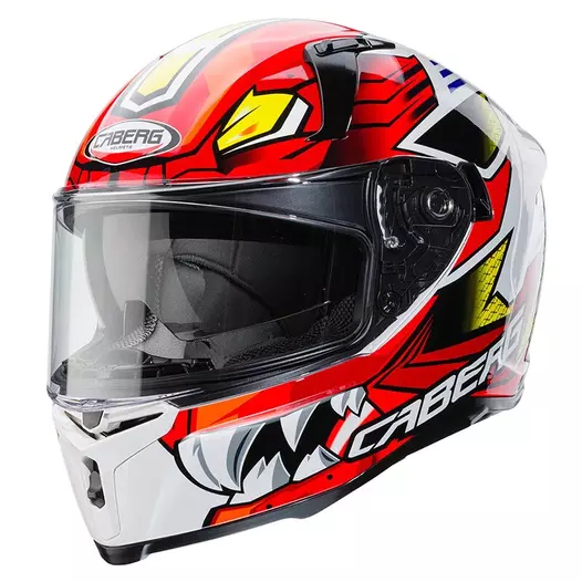 Caberg Avalon Giga Мотошлем White Red Yellow Красный (размер: s)