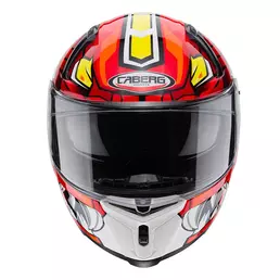 Caberg Avalon Giga Мотошлем White Red Yellow Красный