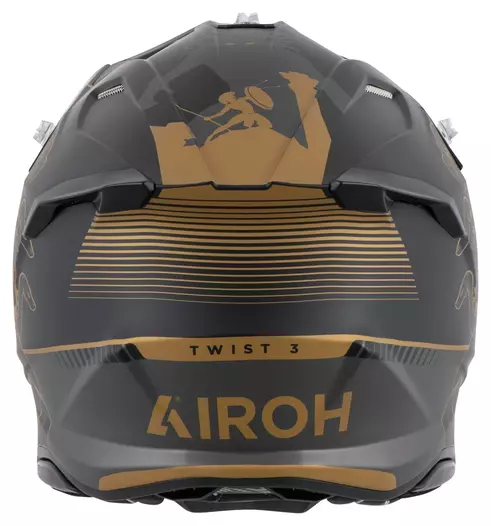 Twist 3 black, Grey, gold
