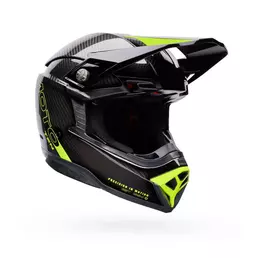 Bell Moto-10 Spherical Strike Мотошлем Yellow Желтый
