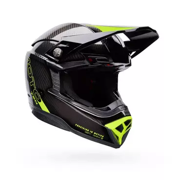 Bell Moto-10 Spherical Strike Мотошлем Yellow Желтый