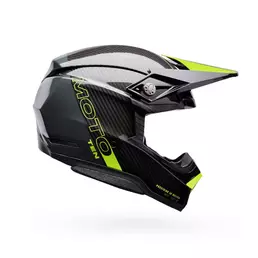 Bell Moto-10 Spherical Strike Мотошлем Yellow Желтый