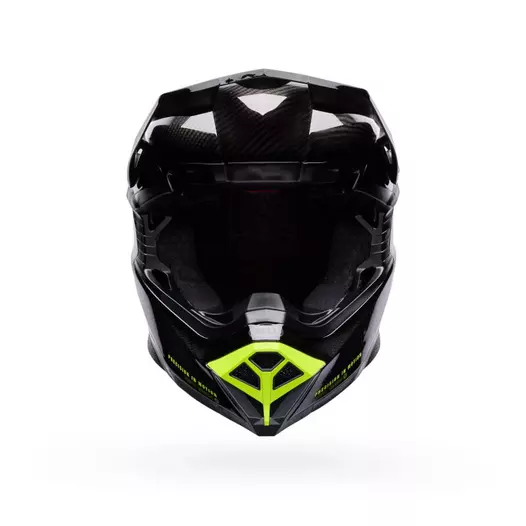 Bell Moto-10 Spherical Strike Мотошлем Yellow Желтый