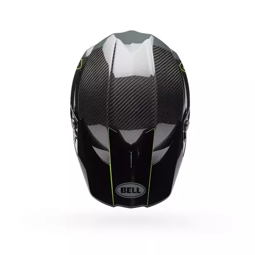 Bell Moto-10 Spherical Strike Мотошлем Yellow Желтый