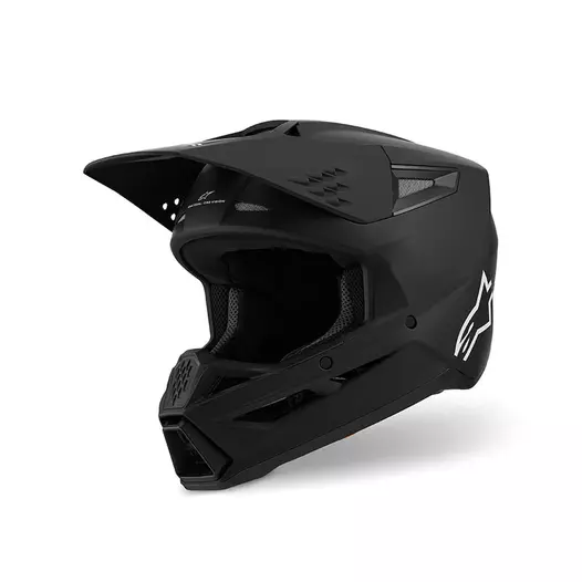 Alpinestars Sm3 Solid Мотошлем Black Matt Черный (размер: xs)