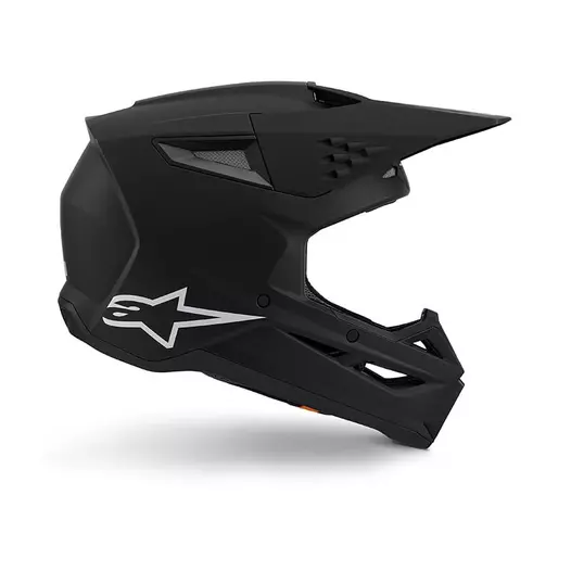 Alpinestars Sm3 Solid Мотошлем Black Matt Черный
