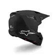 Alpinestars Sm3 Solid Мотошлем Black Matt Черный