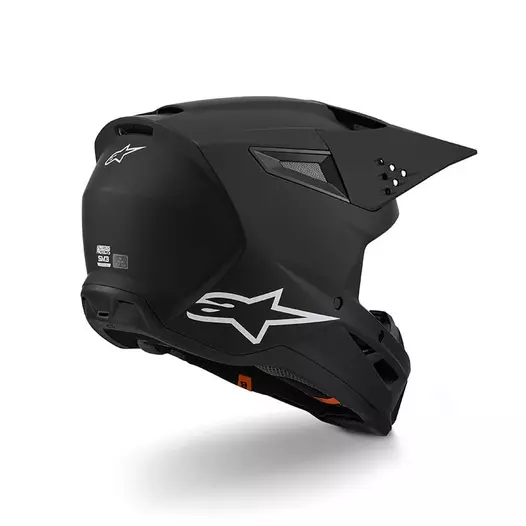 Alpinestars Sm3 Solid Мотошлем Black Matt Черный