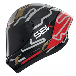 Nolan X-804 Rs Ultra Carbon Sbk 346 Мотошлем Черный