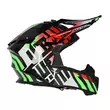 Acerbis Steel Carbon 2206 Мотошлем Green Red Оранжевый