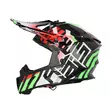 Acerbis Steel Carbon 2206 Мотошлем Green Red Оранжевый