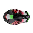 Acerbis Steel Carbon 2206 Мотошлем Green Red Оранжевый