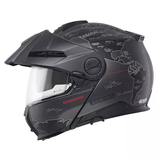 Schuberth E2 Atlas Modular Мотошлем Black Черный