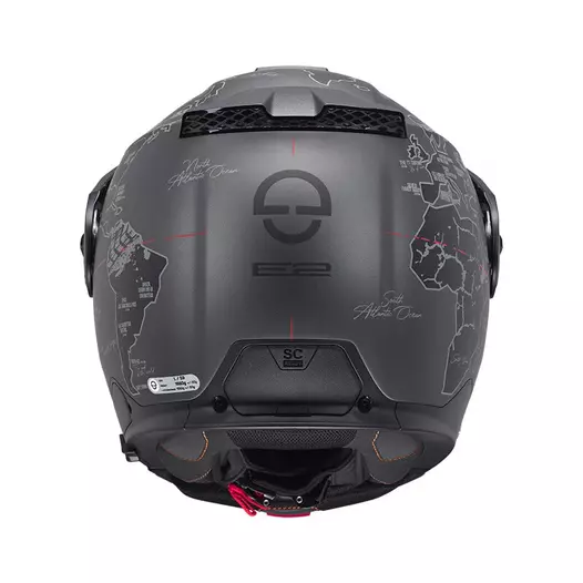 Schuberth E2 Atlas Modular Мотошлем Black Черный
