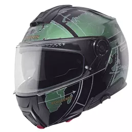 Schuberth C5 Globe Modular Мотошлем Green Зеленый