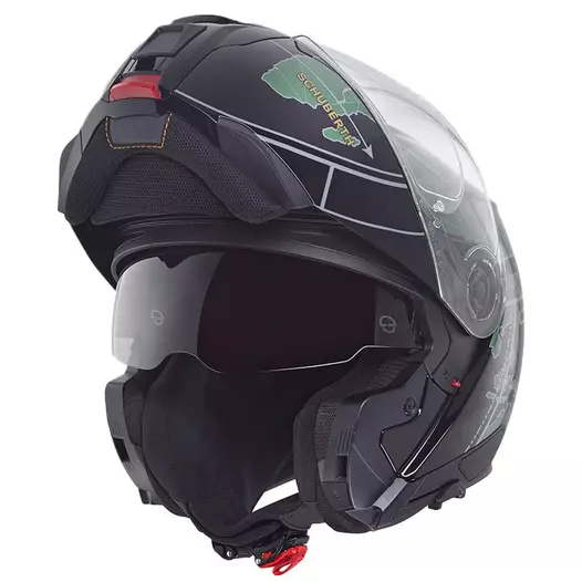 Schuberth C5 Globe Modular Мотошлем Green Зеленый