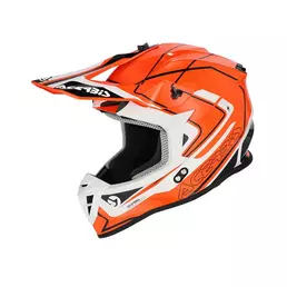 Acerbis Linear 2206 Мотошлем Orange White Оранжевый (размер: xs)
