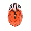 Acerbis Linear 2206 Мотошлем Orange White Оранжевый