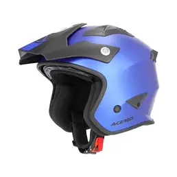 Acerbis Jet Aria 2206 Metallic Мотошлем Blue Синий