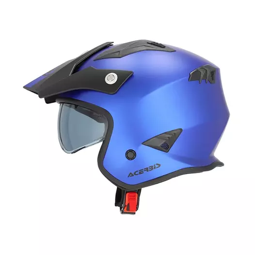 Acerbis Jet Aria 2206 Metallic Мотошлем Blue Синий