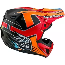 Troy Lee Designs Se5 Composite Efix Мотошлем Orange Оранжевый