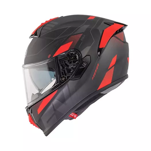 Premier Evoluzione Pr 92 Bm Мотошлем Black Red Красный