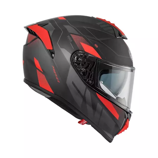 Premier Evoluzione Pr 92 Bm Мотошлем Black Red Красный