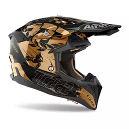 Airoh Aviator 3 Tc 222 The Legend Мотошлем Золотистый