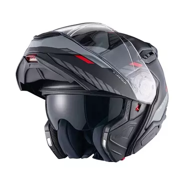 Nexx X.lifetour Globe Мотошлем Black Red Matt Красный