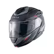 Nexx X.lifetour Globe Мотошлем Black Red Matt Красный
