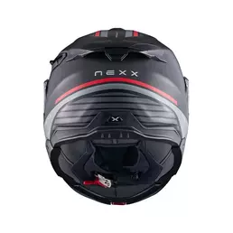 Nexx X.lifetour Globe Мотошлем Black Red Matt Красный