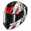SHARK Spartan RS Hibolt integralhelm Black / Red / Chrom (размер: 2xl)