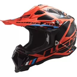 Ls2 Mx700 Subverter Evo 2 Stomp Мотошлем Orange Оранжевый