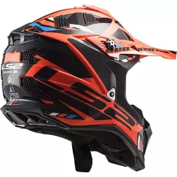 Ls2 Mx700 Subverter Evo 2 Stomp Мотошлем Orange Оранжевый