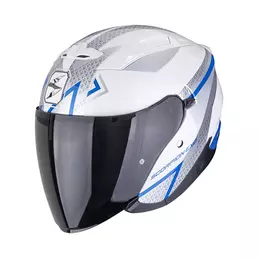 Scorpion Exo 230 Loop Мотошлем White Blue Белый