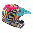 Arai Mx-v Evo Stream Мотошлем Pink Розовый