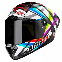 Ls2 Ff805 Thunder Carbon Gp Aero Flash Black Синий