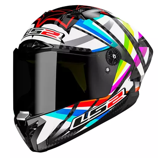 Ls2 Ff805 Thunder Carbon Gp Aero Flash Black Синий (размер: xl)