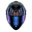 Shark Spartan Rs Shaytan Мотошлем Green Purple Фиолетовый