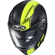 Hjc F70 Mago Мотошлем Black Yellow Желтый