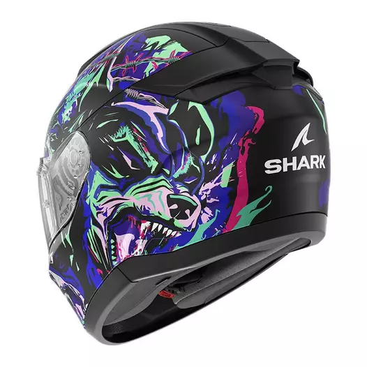 Shark Ridill 2 Racing Beast Mat Мотошлем Black