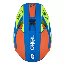 O Neal 3 Srs 2206 Solid Мотошлем Neon Blue Синий