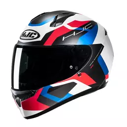 Hjc C10 Tins Мотошлем Blue Red Синий