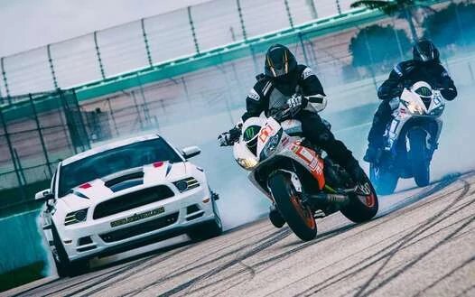 Icon Hypersport Prime Hero мотокуртка красная