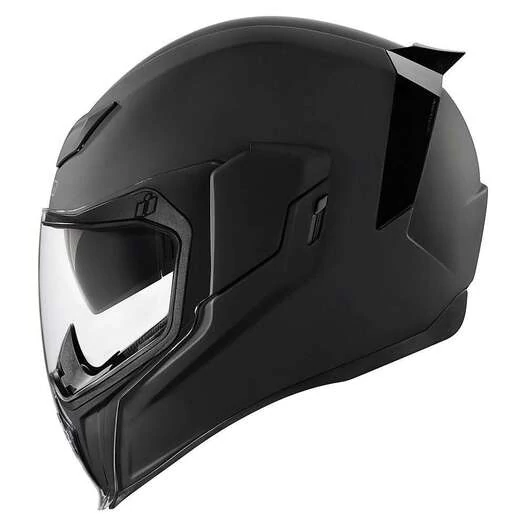 Icon Airflite Rubatone мотошлем черный матовый (размер: s)