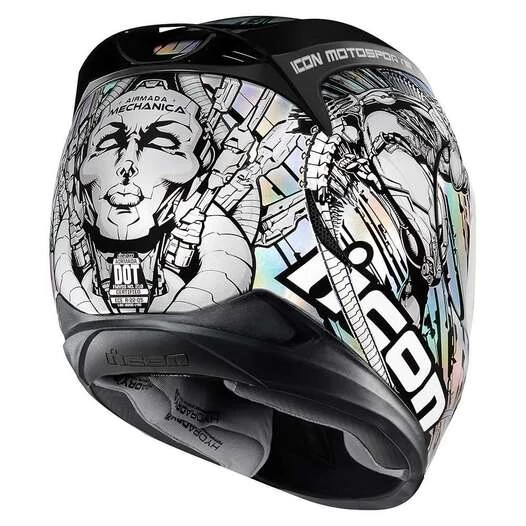 Icon Airmada Mechanica мотошлем