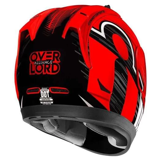 Icon Alliance Overlord мотошлем красный